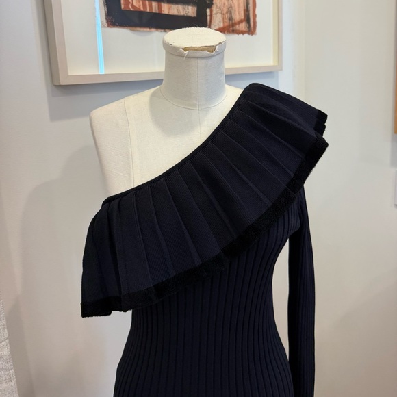 Tabula Rasa Ribbed One Shoulder Top - Picture 2 of 7